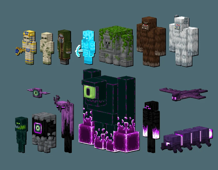 Изображение автора: Core Craft — квесты, мобы и RPG-выживание в Bedrock