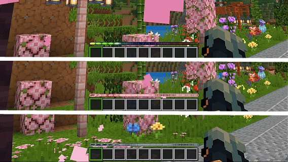 Animated XP Bars — анимированная полоска опыта для Minecraft Bedrock