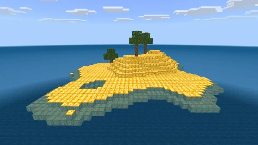 Изображение автора: Lucky Block Survival Island — остров из лаки-блоков