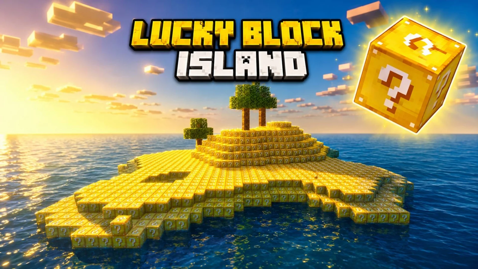 Lucky Block Survival Island — остров из лаки-блоков
