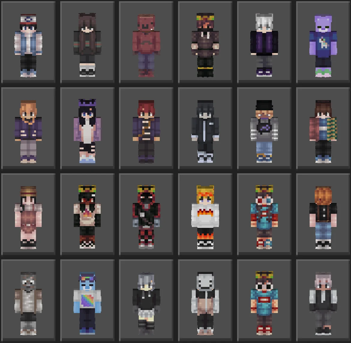 Другие образы из All The Skins
