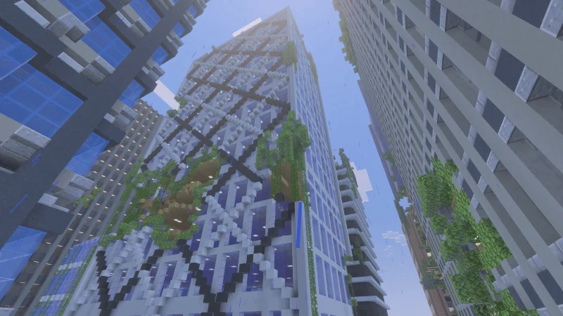 Ruinveil — заброшенный город для Minecraft Bedrock