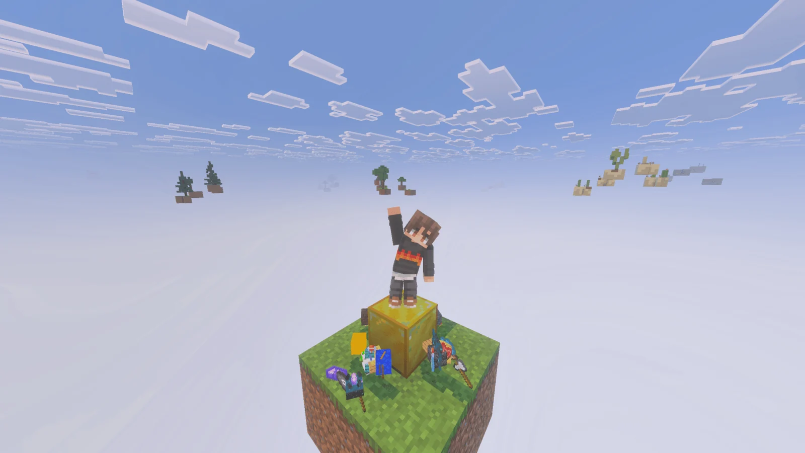 Изображение автора: One Block Adventure — выживание на одном блоке в Bedrock