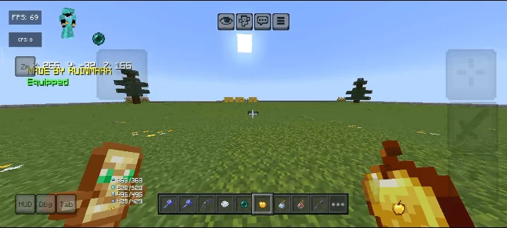 Изображение автора: Ruinmark PvP — арены и боевые наборы для Minecraft Bedrock