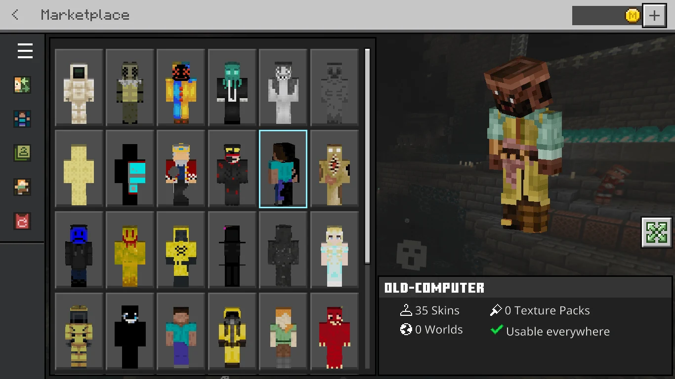 Better Backrooms Skins — более 30 скинов Закулисья для Bedrock