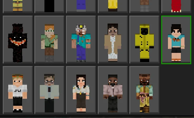 Изображение автора: Better Backrooms Skins — более 30 скинов Закулисья для Bedrock
