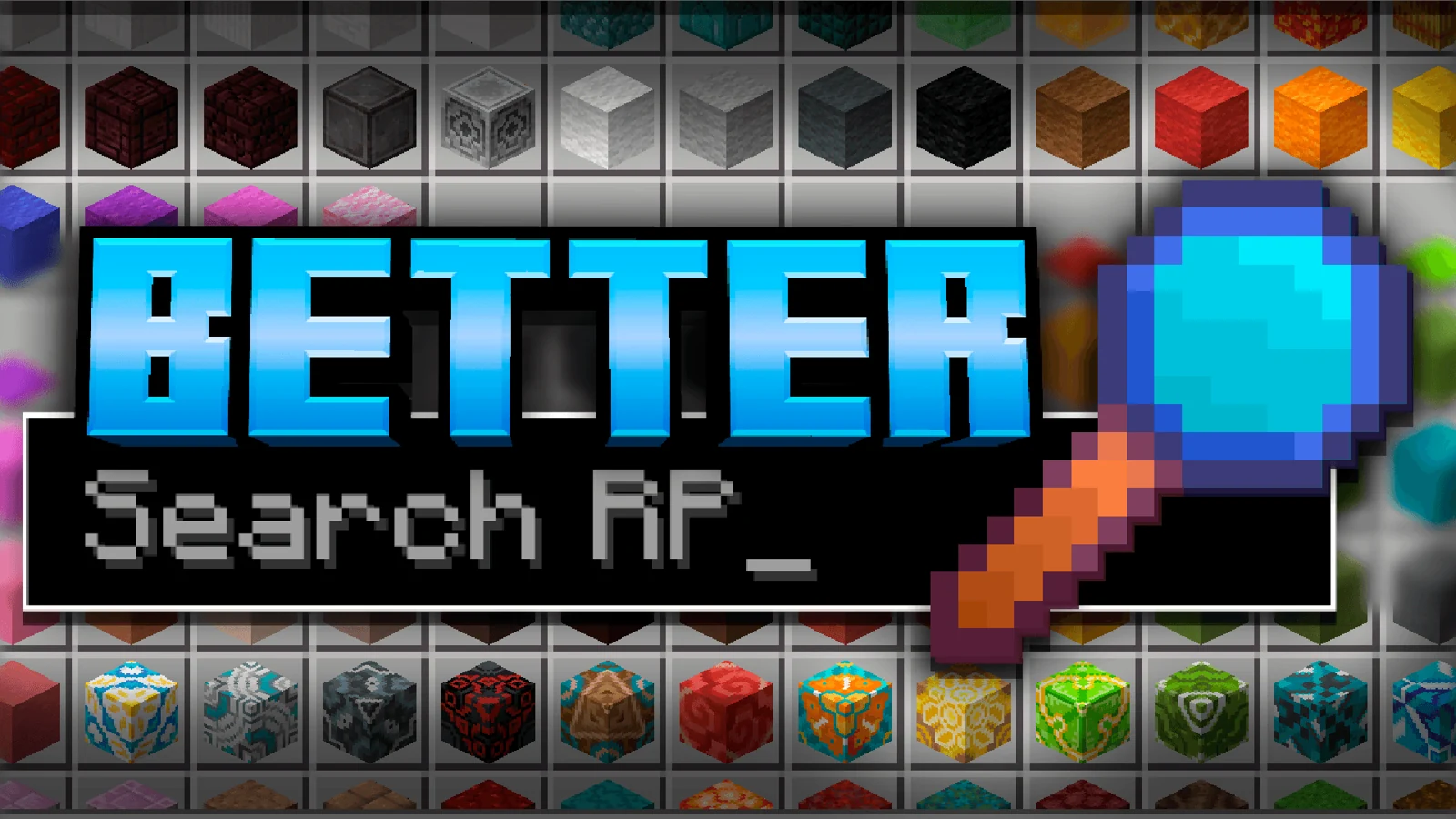 Better Search RP — поиск предметов для Minecraft Bedrock
