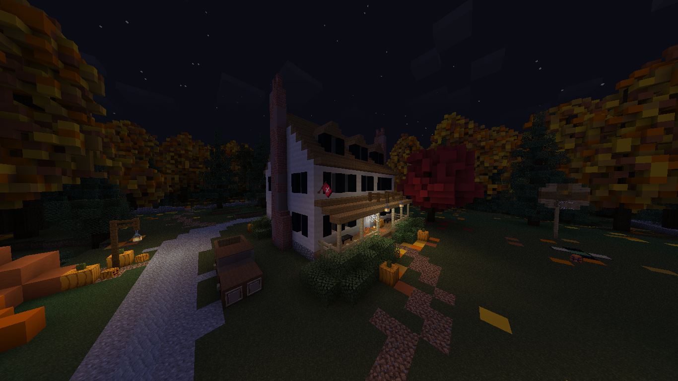 Скриншот Autumn Halloween House 6