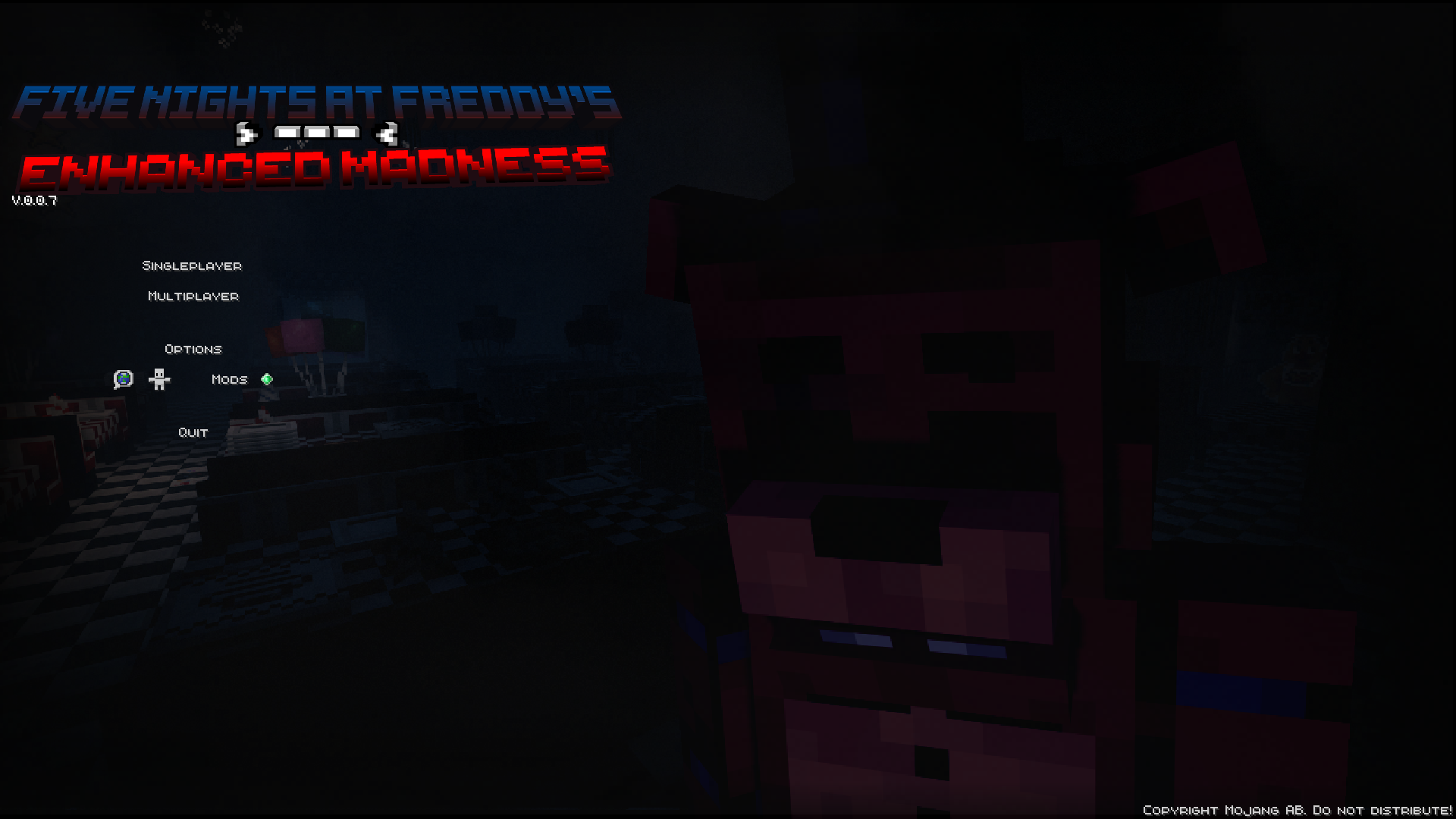 Скриншот Five nights at Freddy`s: Enhanced Madness 1