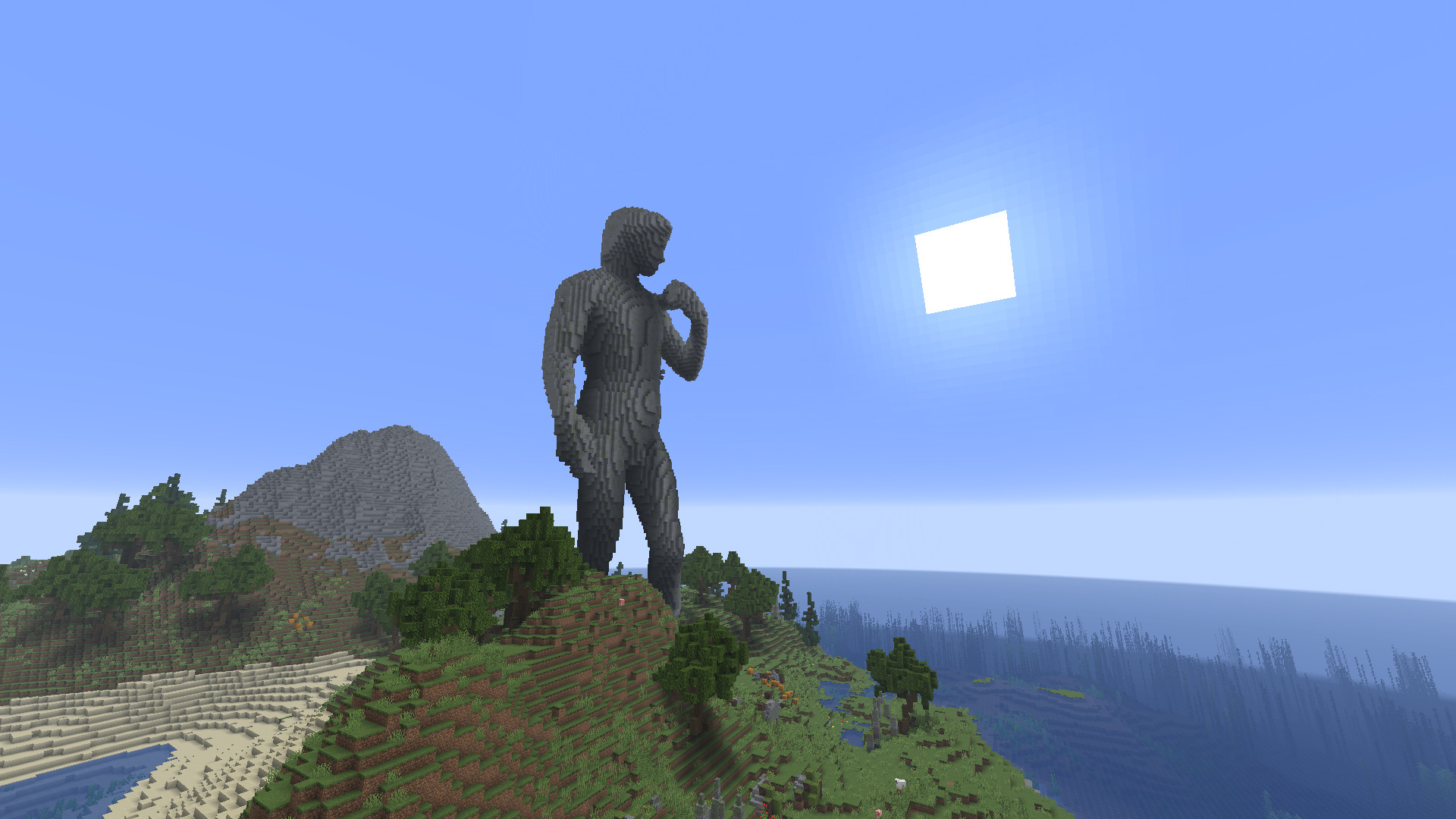 Shadows of Statues