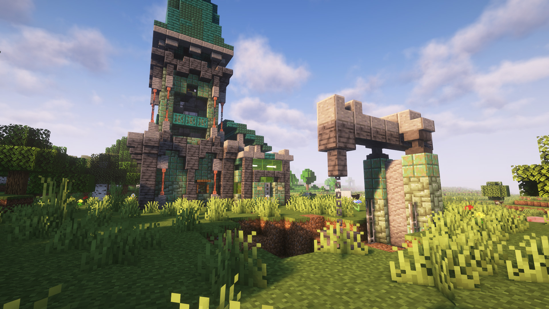 Скриншот Alien Evolution — трансформация в инопланетян для Minecraft 1.20.1 6