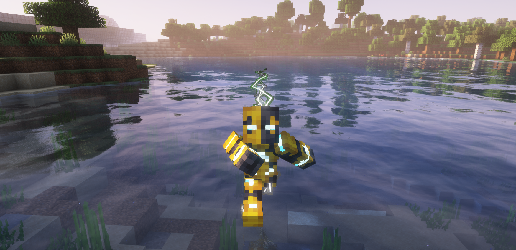 Arrzee's Superhero Multiverse — суперсилы и костюмы для Minecraft 1.20.1