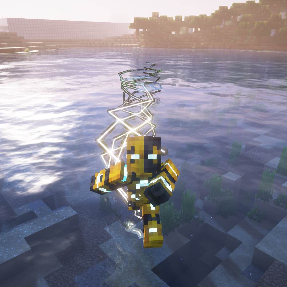 Скриншот Arrzee's Superhero Multiverse — суперсилы и костюмы для Minecraft 1.20.1 4