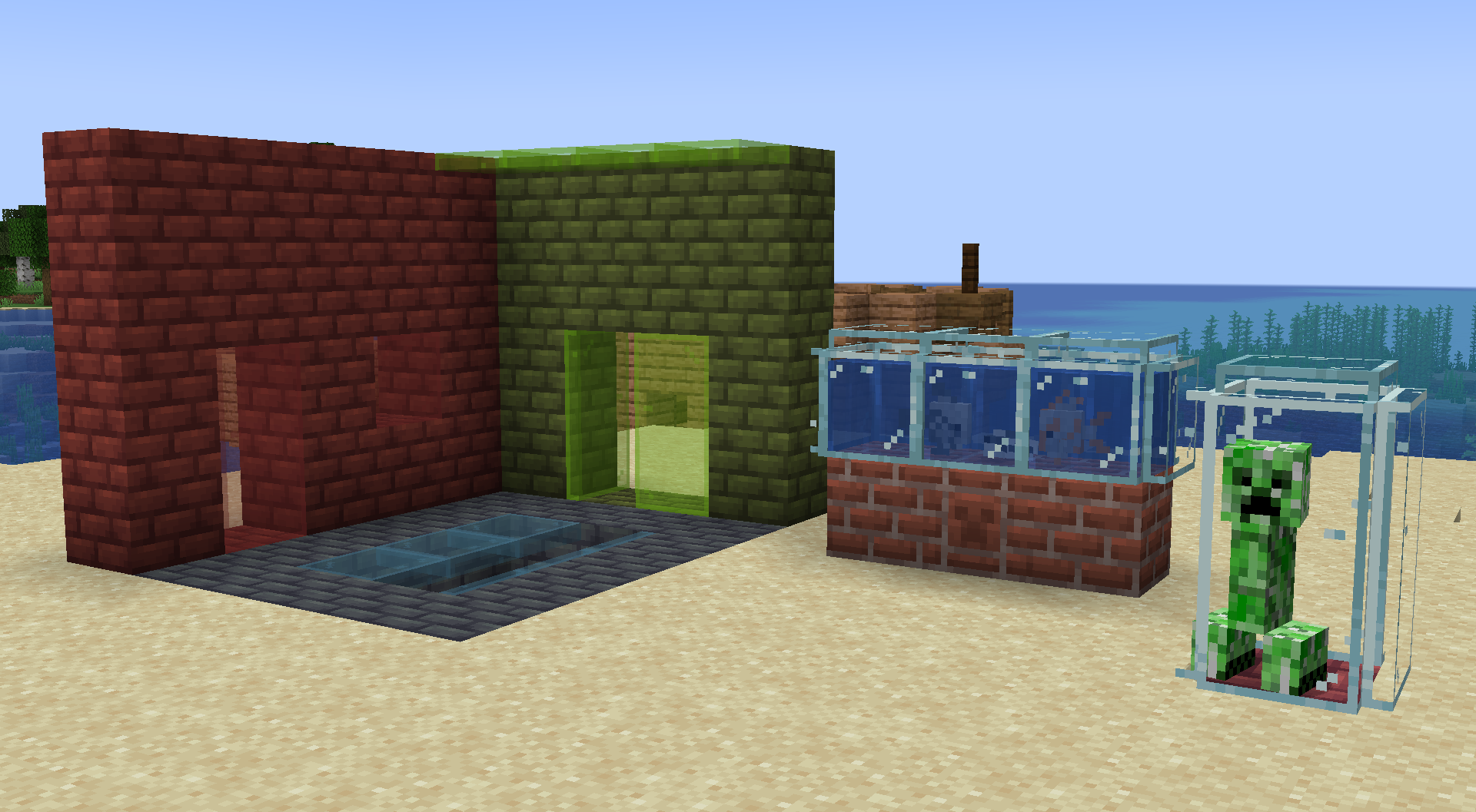 Скриншот Мод Clayworks [1.21.1] для Minecraft — новые строительные блоки и печь 6