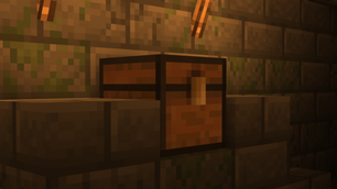 Скриншот Мод Mimic [1.19.2] для Minecraft — хитроумный моб под сундук 2