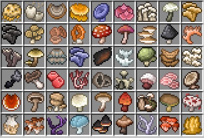 Скриншот Mushroom Quest — сбор грибов и приключения для Minecraft 1.21.1 3