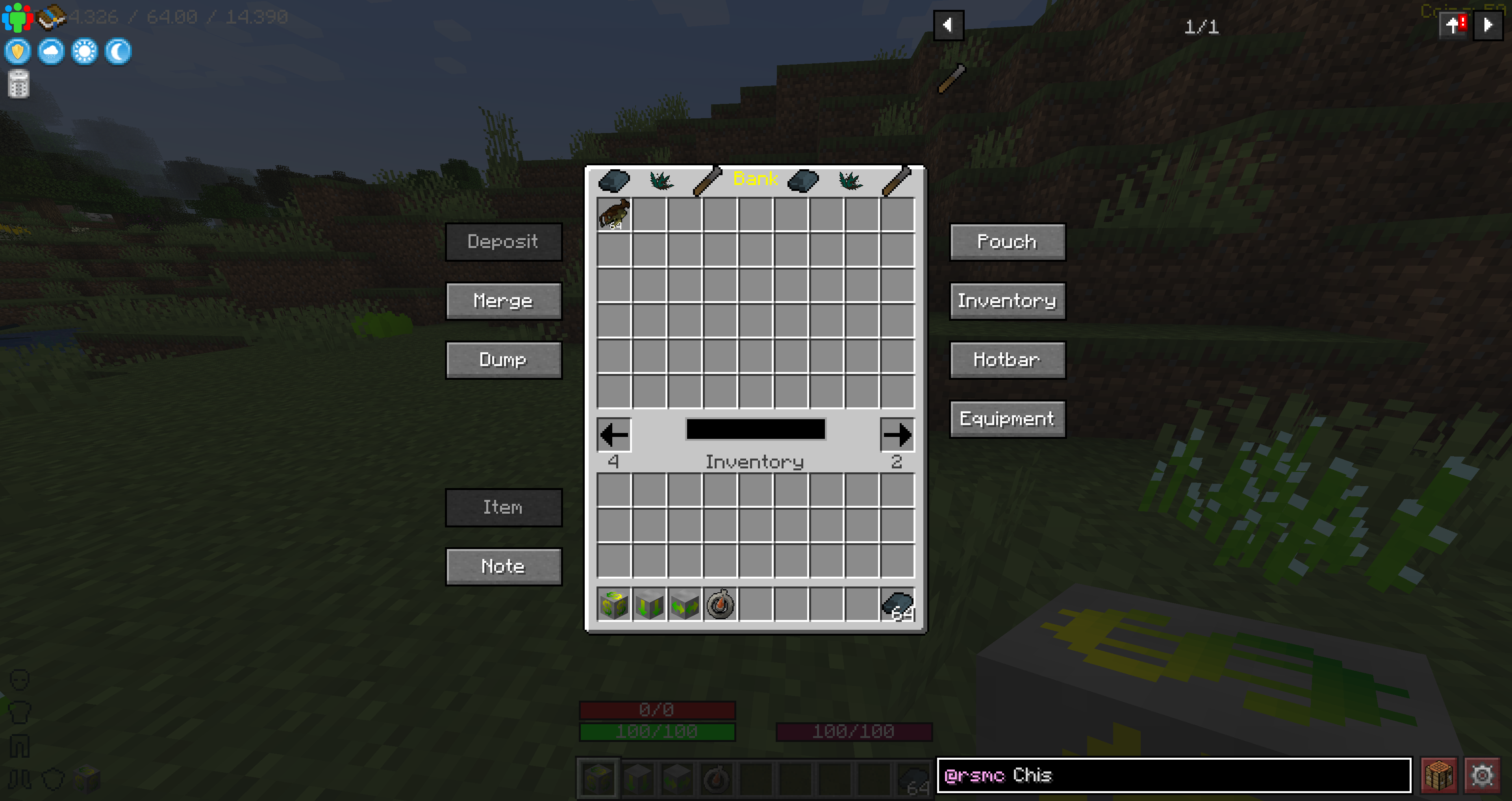 Скриншот RSMC: The Third Age — мир RuneScape в Minecraft 1.18.2 3