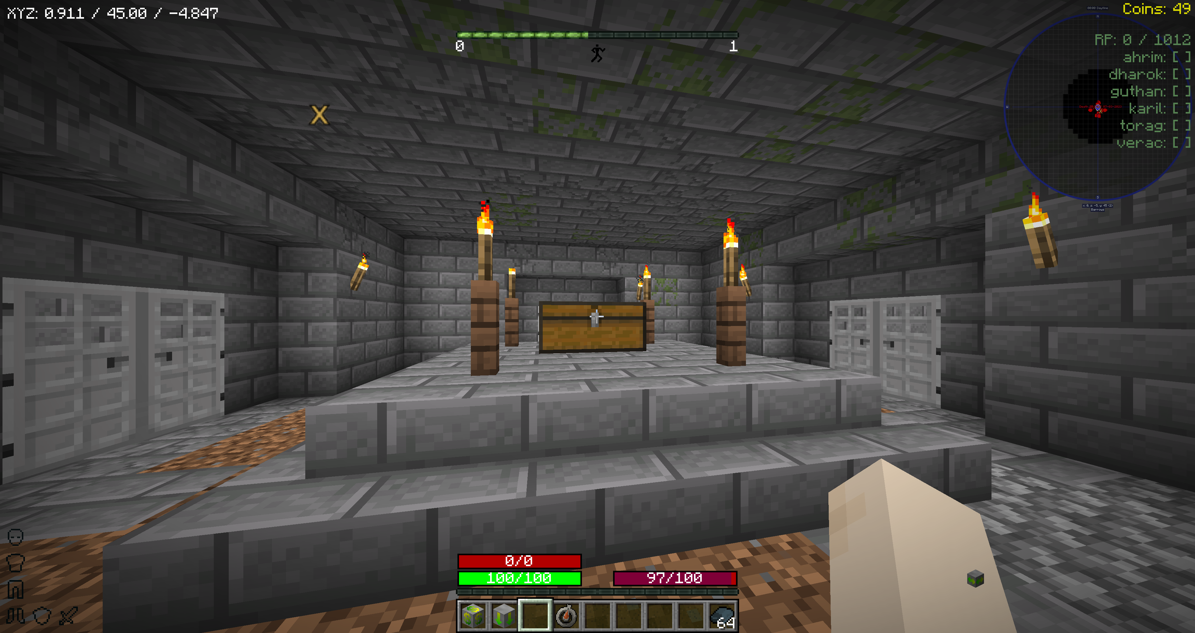 Скриншот RSMC: The Third Age — мир RuneScape в Minecraft 1.18.2 6