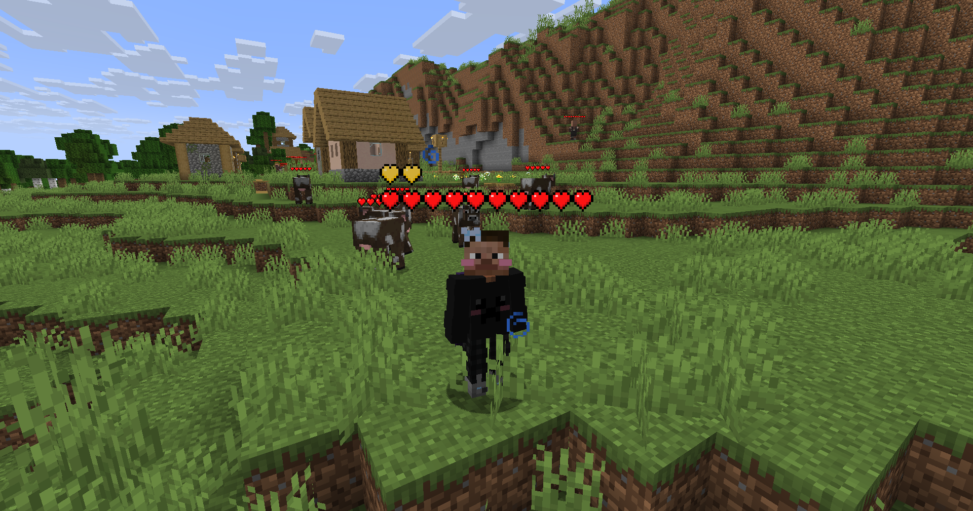 Simple Health Indicators — индикаторы здоровья для Minecraft 1.21.11