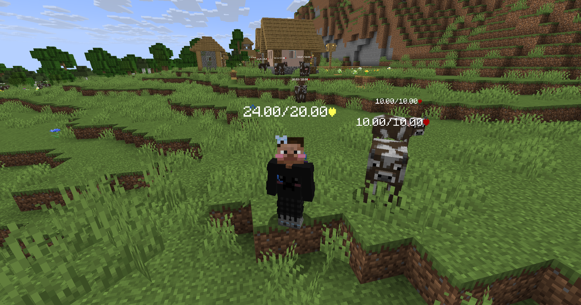 Скриншот Simple Health Indicators — индикаторы здоровья для Minecraft 1.21.11 3