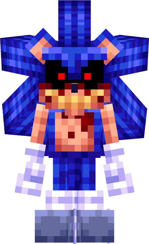 Sonic.EXE — ужасные персонажи из мира Sonic для Minecraft 1.20.1