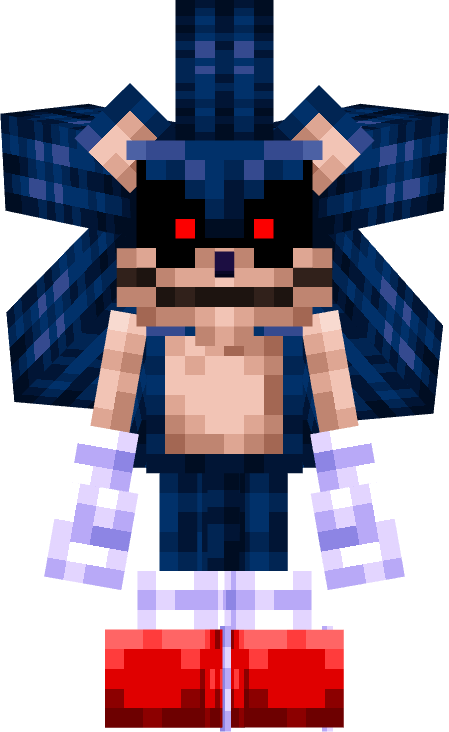 Скриншот Sonic.EXE — ужасные персонажи из мира Sonic для Minecraft 1.20.1 5
