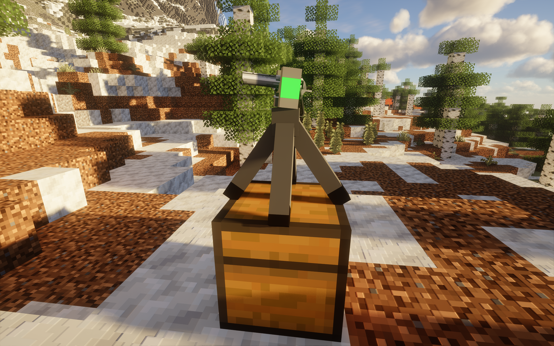 TACZ Turrets — автоматические турели для Minecraft 1.20.6