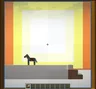 Horses walk on powdered snow (HWOPS)