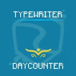 Typewriter Day Counter