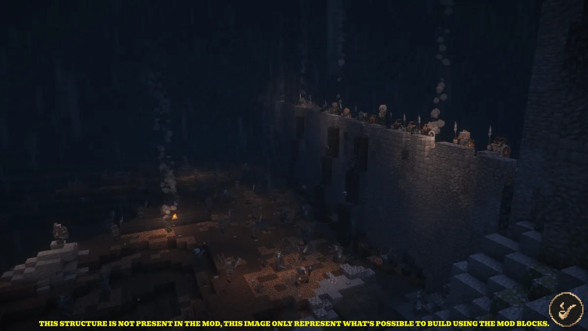 Скриншот Мод Властелин Колец в Minecraft (Middle-earth) 5