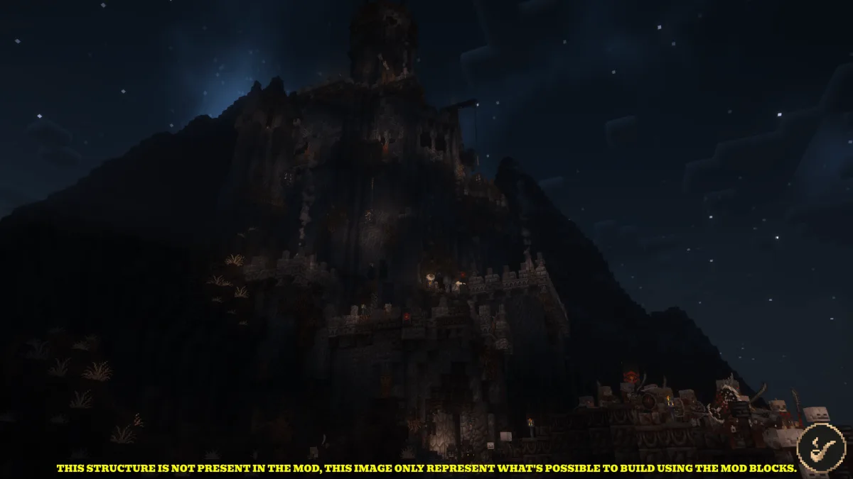 Скриншот Мод Властелин Колец в Minecraft (Middle-earth) 7