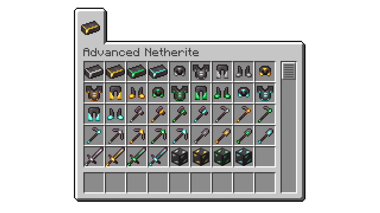 Скриншот Advanced Netherite 2