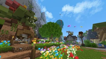 Скриншот ALAND's Immersive Hypixel SkyBlock 2