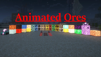 Скриншот Glowing Animated Ores 6