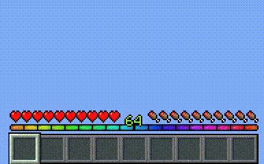 Скриншот Animated Rainbow XP Bar 2
