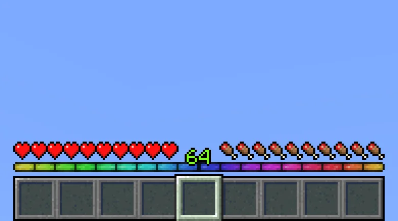 Скриншот Animated Rainbow XP Bar 3