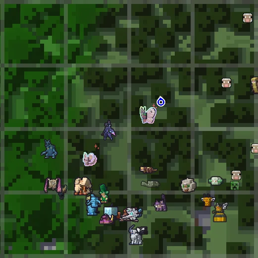 Скриншот AZOTH Cobblemon Minimap Icons 3