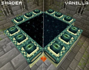 Скриншот Better End Portal Shader 2