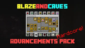 BlazeandCave's Advancements Pack Hardcore Version