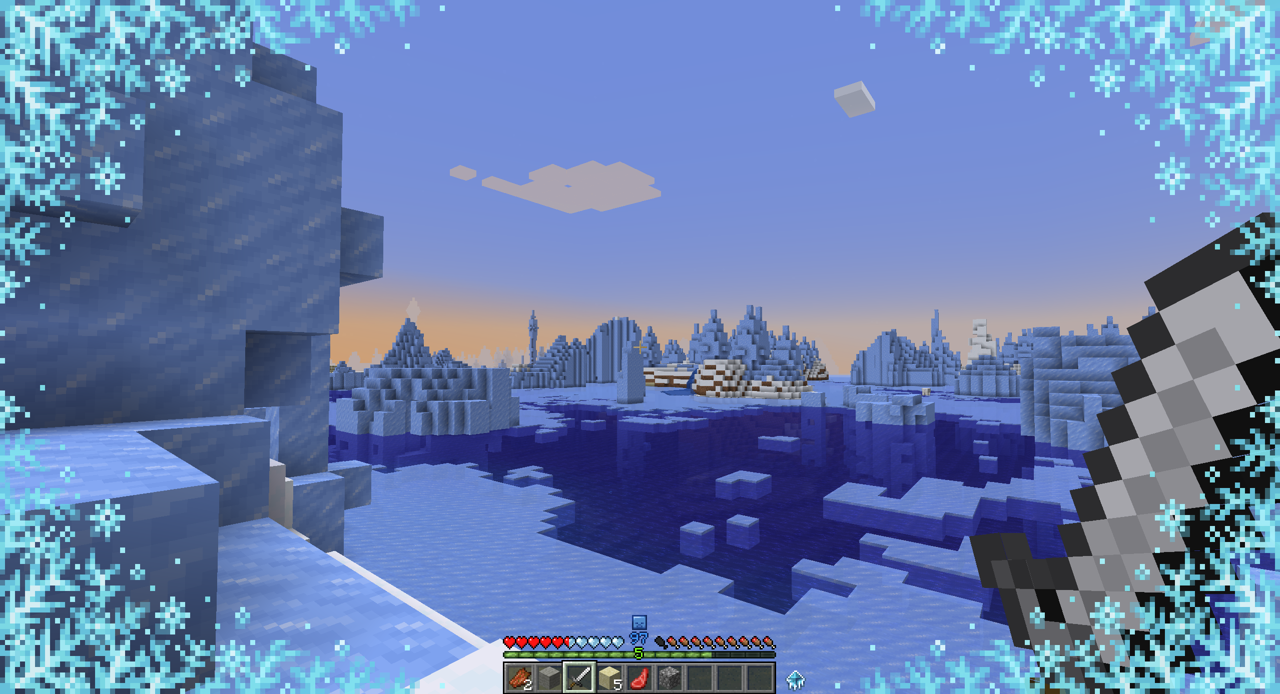 Скриншот Мод Cold Sweat [1.16.5] для Minecraft — реалистичная система температуры 1