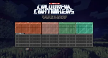 Скриншот Colourful containers Dark Mode GUI 4