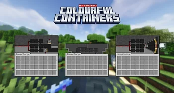 Скриншот Colourful containers GUI 4