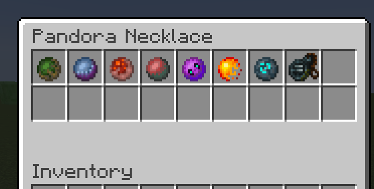 Скриншот Мод Curse of Pandora [2.4.26] для Minecraft — уникальные артефакты с проклятиями 5