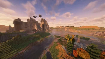 Скриншот Distant Horizons & Iris Shaders 3
