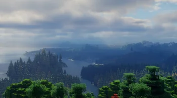 Скриншот Distant Horizons & Iris Shaders 5