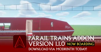 Скриншот [MTR4] The PäRail Trains Addon 6