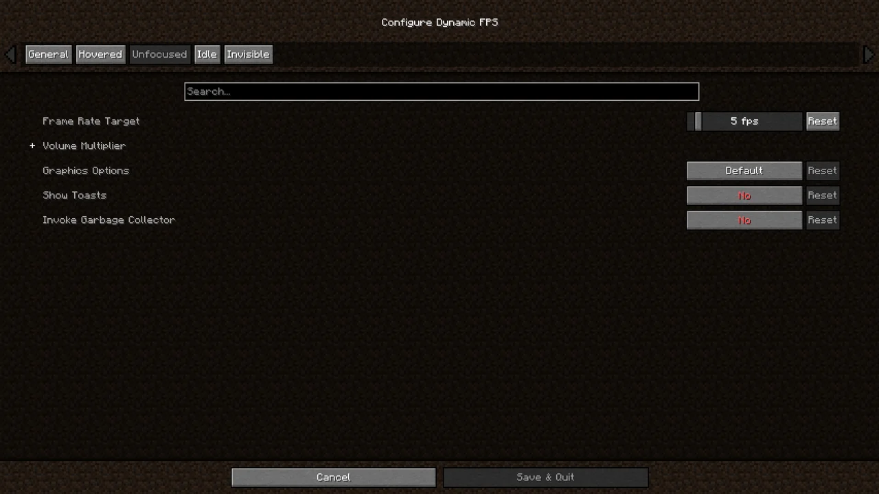 Скриншот Dynamic FPS 2