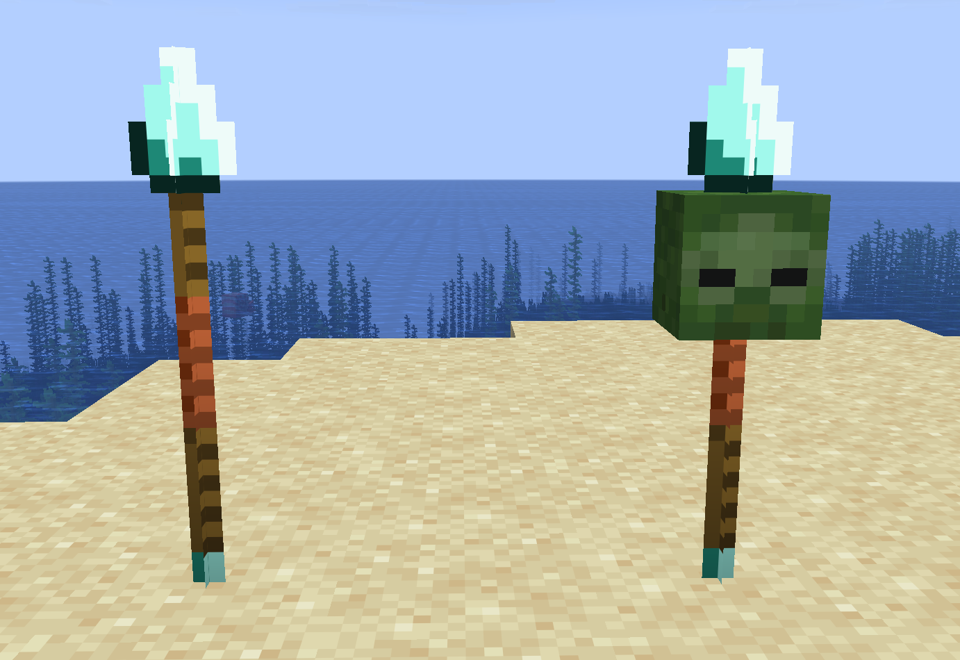 Скриншот Мод Effigies [1.21.11] для Minecraft — предотвращение спавна мобов 3