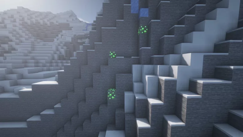 Скриншот Emissive Glowing Ores 3