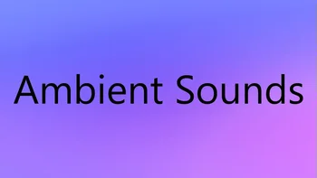 Enhanced Audio: Ambience (Sound Pack)